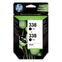 <span>HP (Hewlett Packard)</span> 338 CB331E Orjinal Siyah Kartuş 2 Li PAKET