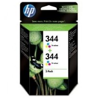 <span>HP (Hewlett Packard)</span> 344 C9505E Orjinal Renkli Kartuş 2 Li PAKET