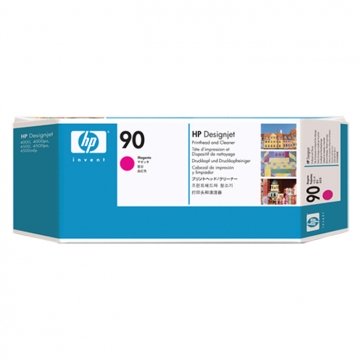 HP (Hewlett Packard) 90 C5056A Orjinal Kırmızı Baskı Kafası ve Temizleyicisi