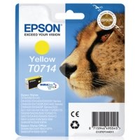 <span>EPSON</span> T0714 C13T07144011 Orjinal Sarı Kartuş 425 Sayfa