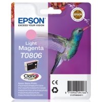 <span>EPSON</span> T0806 C13T08064011 Orjinal Açık Kırmızı Kartuş 685 Sayfa