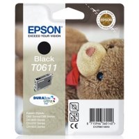 <span>EPSON</span> T0611 C13T06114010 Orjinal Siyah Kartuş 250 Sayfa