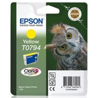 <span>EPSON</span> T0794 C13T07944010 Orjinal Sarı Kartuş 714 Sayfa