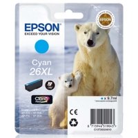 <span>EPSON</span> 26XL C13T26324010 Yüksek Kapasiteli Orjinal Mavi Kartuş 700 Sayfa