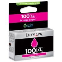 <span>LEXMARK</span> 100XL 14N1070E Yüksek Kapasiteli Orjinal Kırmızı Return Kartuş 600 Sayfa