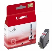 <span>CANON</span> PGI-9R Orjinal Kırmızı-Red Kartuş 14 mlgr.