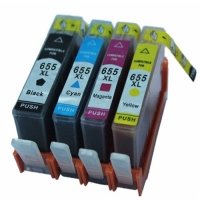 <span>HP (Hewlett Packard)</span> 655 CZ112AE Muadil Sarı Kartuş 600 Sayfa