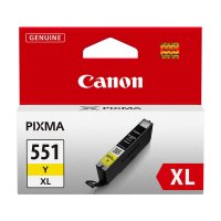 <span>CANON</span> 551XL CLI-551Y XL Yüksek Kapasiteli Orjinal Sarı Kartuş 695 Sayfa