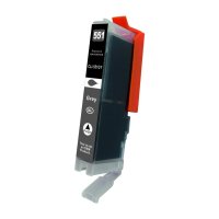 <span>CANON</span> CLI-551GY XL Yüksek Kapasiteli Muadil Gri Kartuş 275 Sayfa